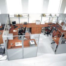 Перегородки офисного типа: практичное подразделение пространства