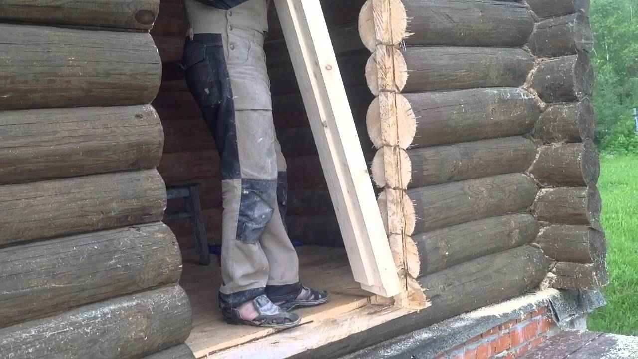 Как установить металлическую дверь в деревянном доме