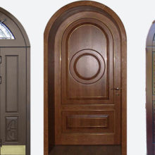 Входные и арочные межкомнатные двери: необычное решение дверного прохода